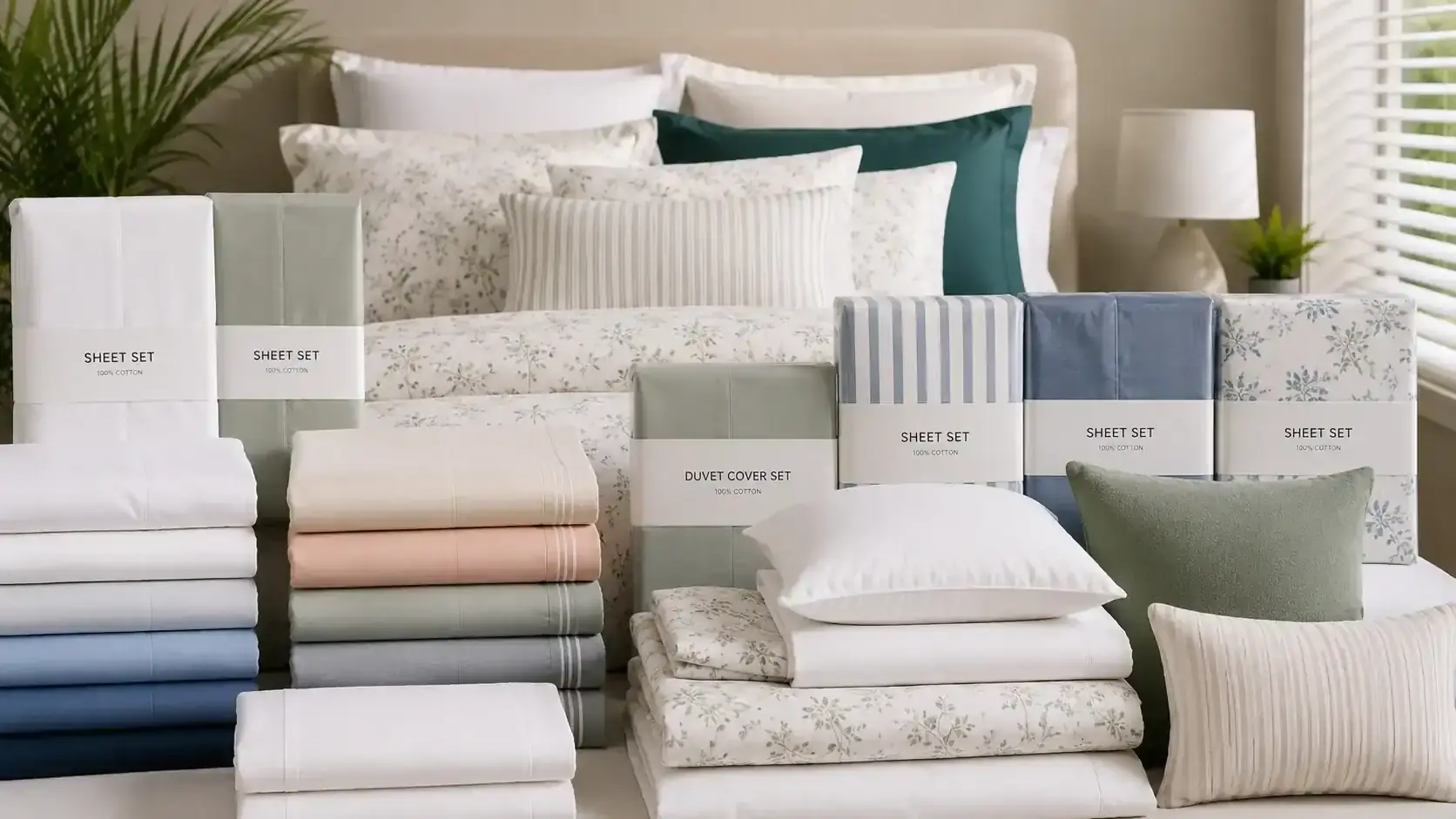 Pakistan bed linen manufacturer — OEM supplier for international buyers