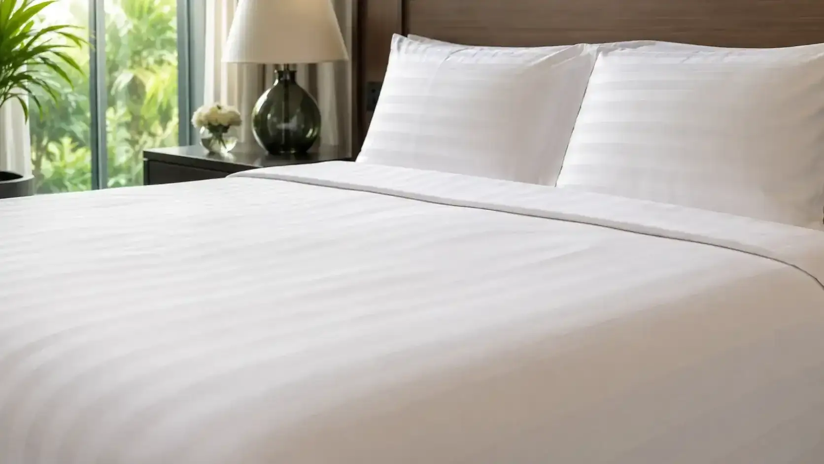 Pakistan institutional bedding manufacturer — hotel and hospital linen sets wholesale