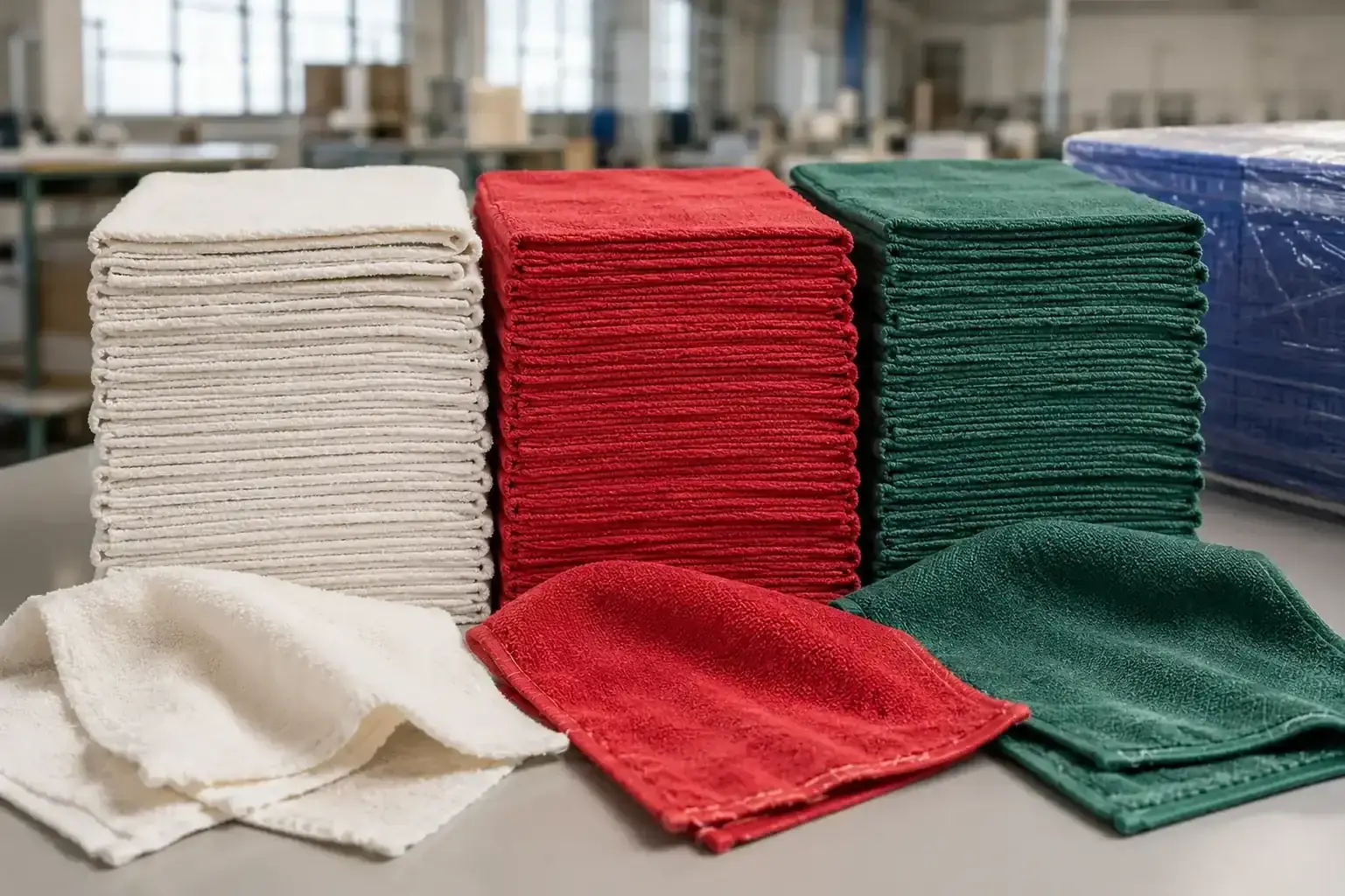 Pakistan shop towels manufacturer — OEM supplier for automotive and industrial buyers
