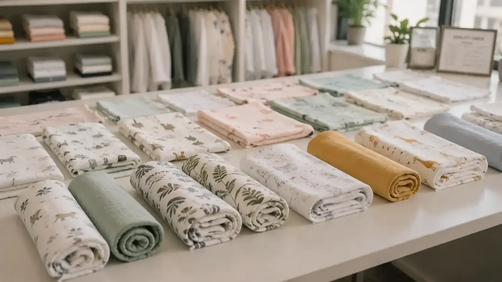 Pakistan swaddle muslin fabric manufacturer — OEM supplier for international buyers