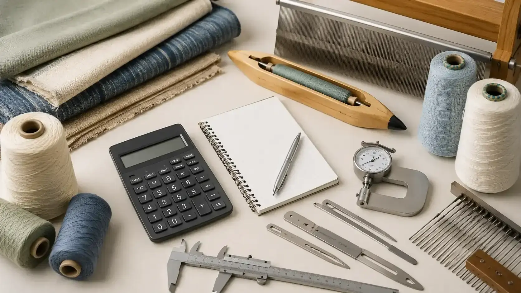 MZ Global Trading textile tools calculator — costing, GSM, AQL, CBM and planning tools for textile buyers and factory teams